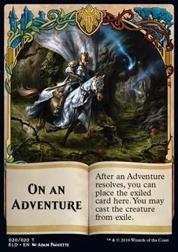 On an Adventure Token // On an Adventure Token