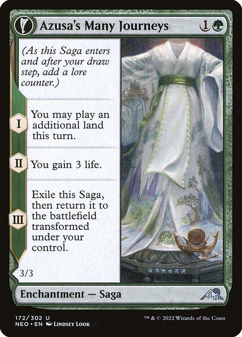 Azusa's Many Journeys // Likeness of the Seeker (front)