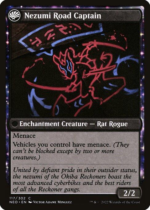 Okiba Reckoner Raid // Nezumi Road Captain (back)