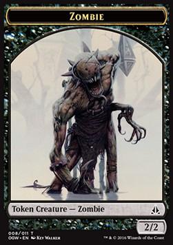Zombie Token (Black 2/2)