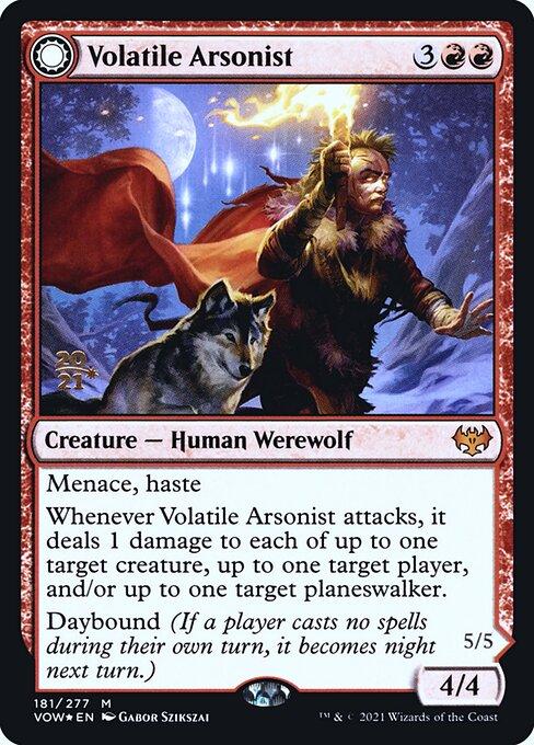 Volatile Arsonist // Dire-Strain Anarchist (V.1)