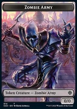 Zombie Army Token (B 0/0) // Zombie Army Token (B 0/0)
