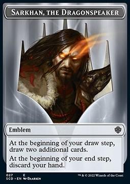 Sarkhan, the Dragonspeaker Emblem // Sarkhan, the Dragonspeaker Emblem