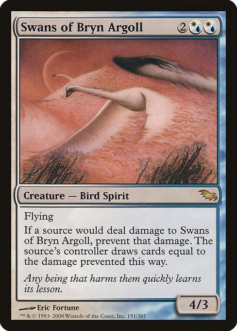 Swans of Bryn Argoll