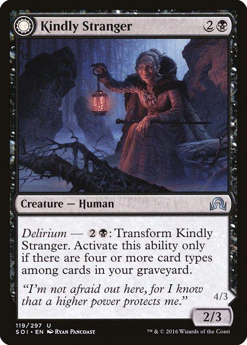 Kindly Stranger / Demon-Possessed Witch (front)