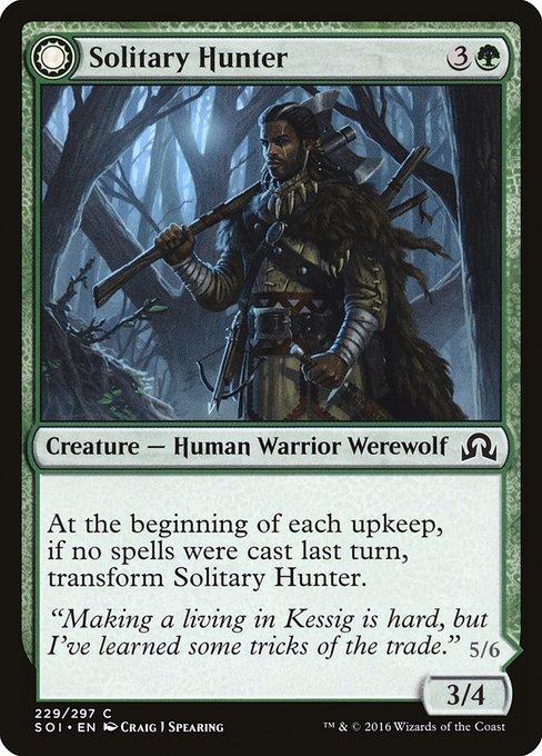 Solitary Hunter / One of the Pack (front)