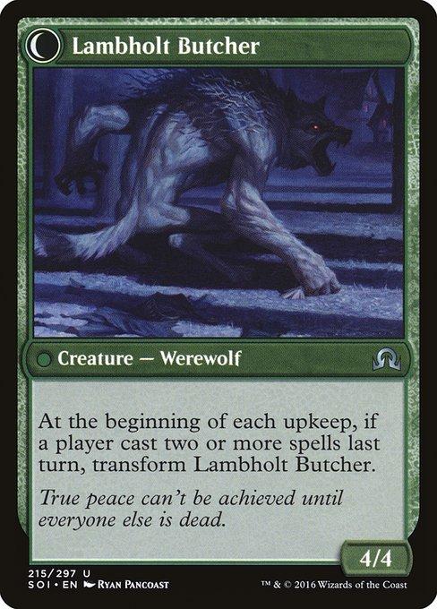 Lambholt Pacifist / Lambholt Butcher (back)