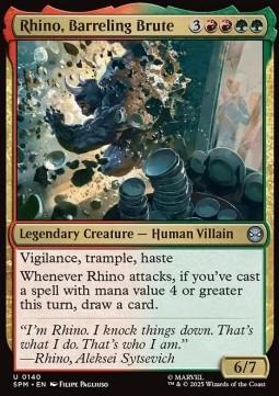 Rhino, Barreling Brute