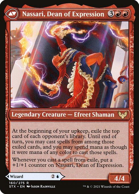 Uvilda, Dean of Perfection // Nassari, Dean of Expression (back)