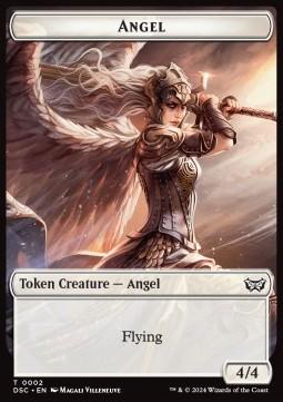 Angel Token (W 4/4) // Treasure Token