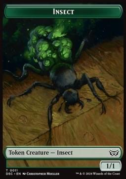 Insect Token (G 1/1) // Ooze Token (G */*)