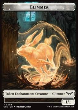 Glimmer Token (W 1/1) // Gremlin Token (R 1/1)