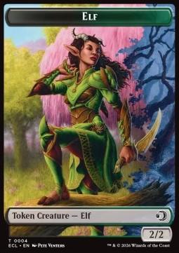 Elf Token (BG 2/2) // Kithkin Token (GW 1/1)