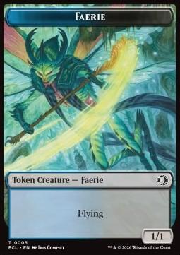 Faerie Token (UB 1/1) // Goblin Token (BR 1/1)