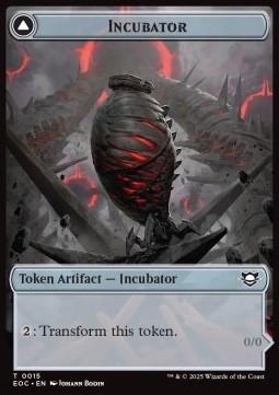Incubator Token // Phyrexian Token (A 0/0)
