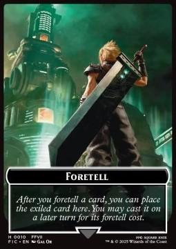 Foretell Token // Treasure Token (V.1)