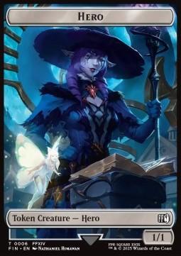 Hero Token (W 1/1) // Bird Token (G 2/2) (V.1)