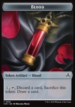 Blood Token // Vampire Token (Black 1/1)