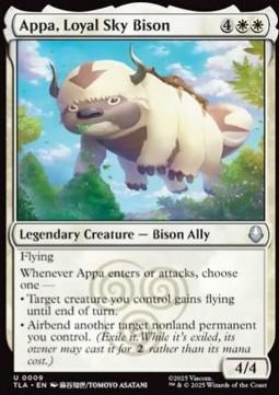 Appa, Loyal Sky Bison