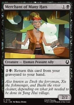 Merchant of Many Hats