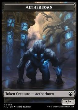 Aetherborn Token (B */*) // Thopter Token (A 1/1) (V.1)