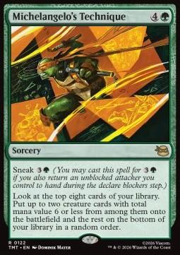 Michelangelo's Technique