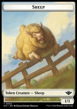 Sheep Token (White 1/1)