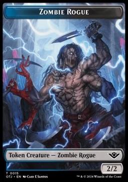 Zombie Rogue Token (UB 2/2) // Plot