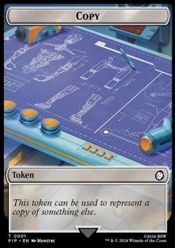Copy Token // Zombie Mutant Token (B 2/2)