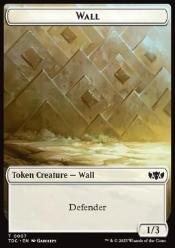 Wall Token (W 1/3) // Insect Token (G 1/1 Flying, Deathtouch)