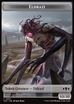 Eldrazi Token (C 10/10) // Citizen Token (GW 1/1)