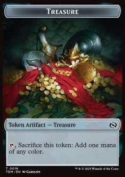 Treasure Token // Beast Token (G 3/3)