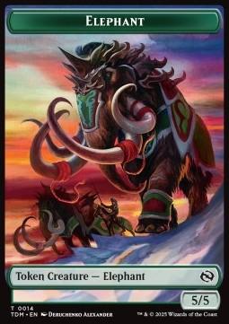 Elephant Token (G 5/5) // Treasure Token