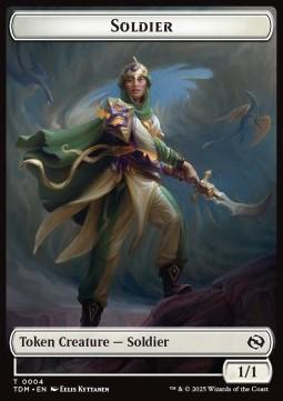 Soldier Token (W 1/1) // Soldier Token (W 2/2)