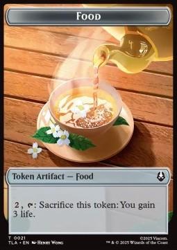 Food Token // Monk Token (R 1/1)