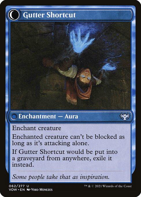 Gutter Skulker // Gutter Shortcut (back)