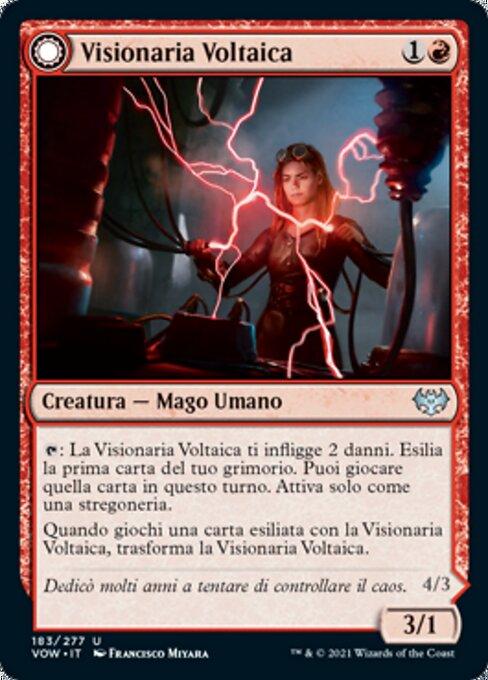 Voltaic Visionary // Volt-Charged Berserker (front)