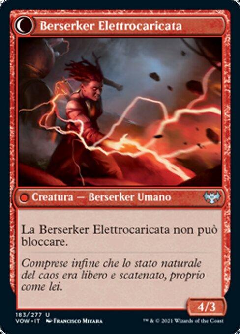Voltaic Visionary // Volt-Charged Berserker (back)