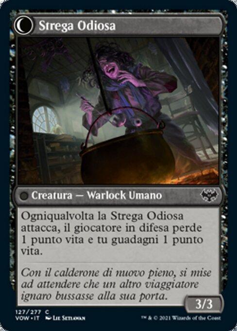 Ragged Recluse // Odious Witch (back)