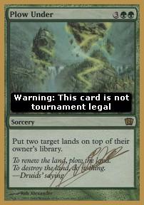 Plow Under (V.1)