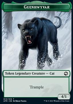Guenhwyvar Token (G 4/1) // Treasure Token