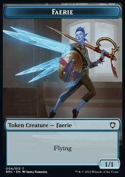 Faerie Token (U 1/1) // Thopter Token (A 1/1)