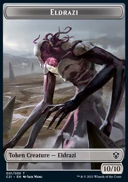 Eldrazi Token (C 10/10) // Champion of Wits Token