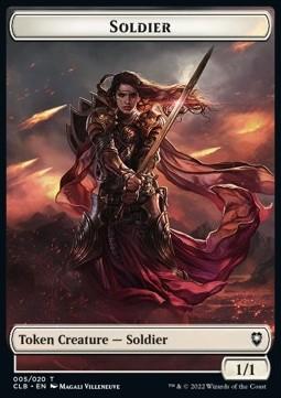 Soldier Token (White 1/1)
