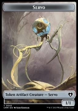 Servo Token (A 1/1) // Soldier Token (W 1/1)