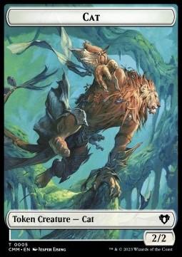 Cat Token (W 2/2) // Thopter Token (A 1/1)