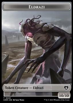 Eldrazi Token (C 10/10) // Satyr Token (R 1/1)