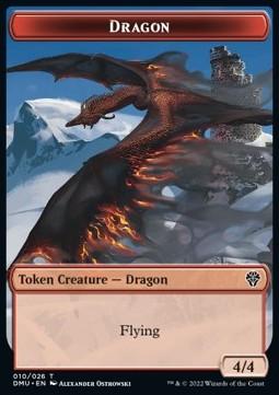 Dragon Token (Red 4/4)