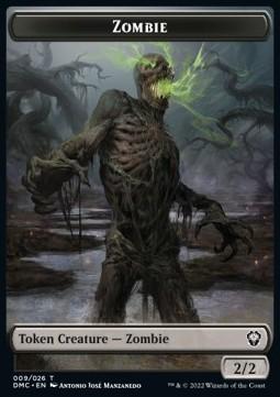Zombie Token (B 2/2) // Soldier Token (W 1/1)