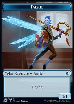 Faerie Token (U 1/1) // Food Token (V.1)